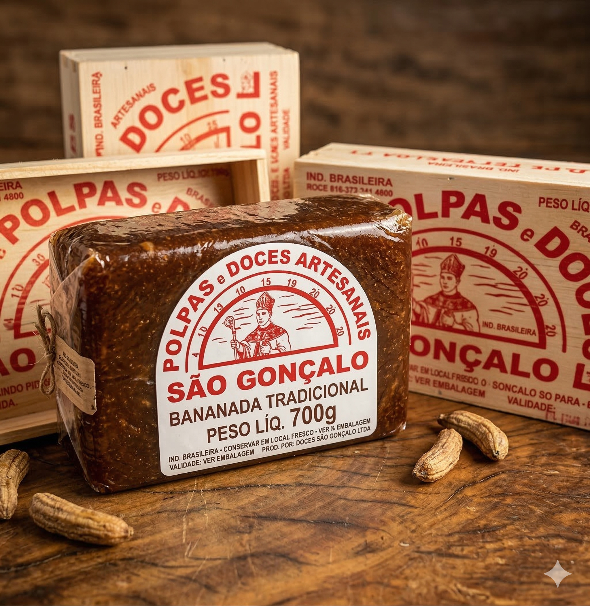 Bananada São Gonçalo 700g