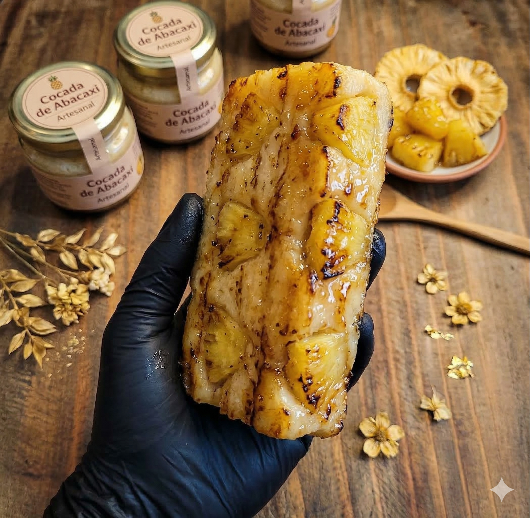 Doce de Cocada com Abacaxi